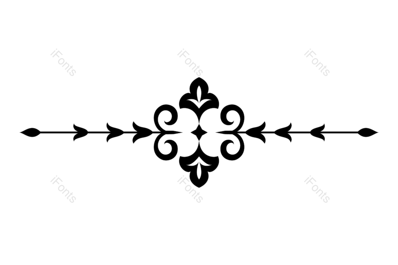 边框图片,花纹元素,复古花纹PNG,分隔符免抠素材